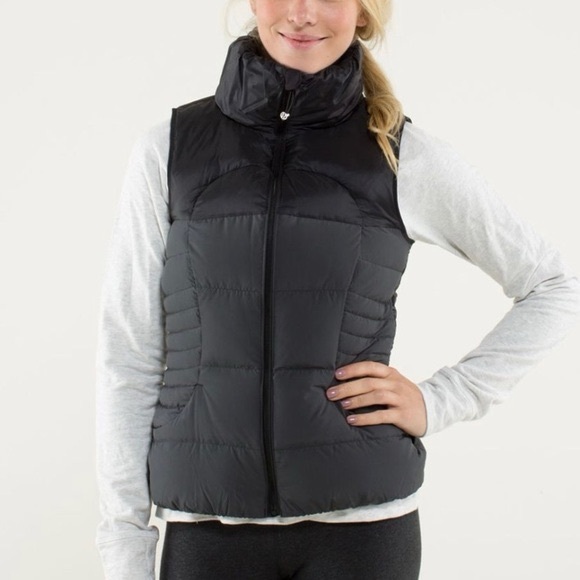 lululemon athletica Jackets & Blazers - Lululemon Fluffin Awesome down filled vest sz 6